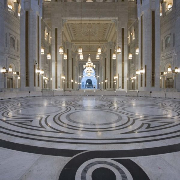 Interior design and engineering of The Holy Mosque expansion
