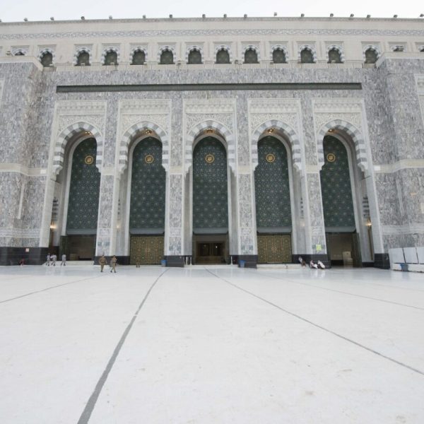 Construction and development works for The Holy Mosque expansion